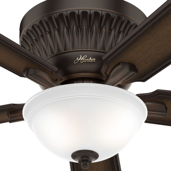 Chauncey Low Profile Onyx Bengal 54-Inch DC Motor LED Ceiling Fan, image 4