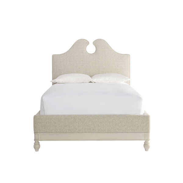 Serendipity Alabaster Upholstered Full Bed Complete, image 3