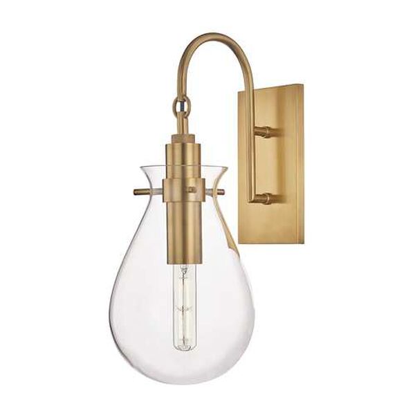 Ivy Aged Brass One-Light LED Wall Sconce, image 1