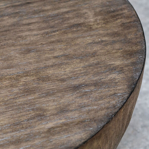 Lark Round Wood Coffee Table, image 3