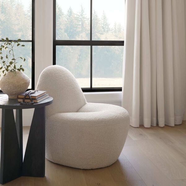 Beverly Cream Boucle Accent Chair, image 3
