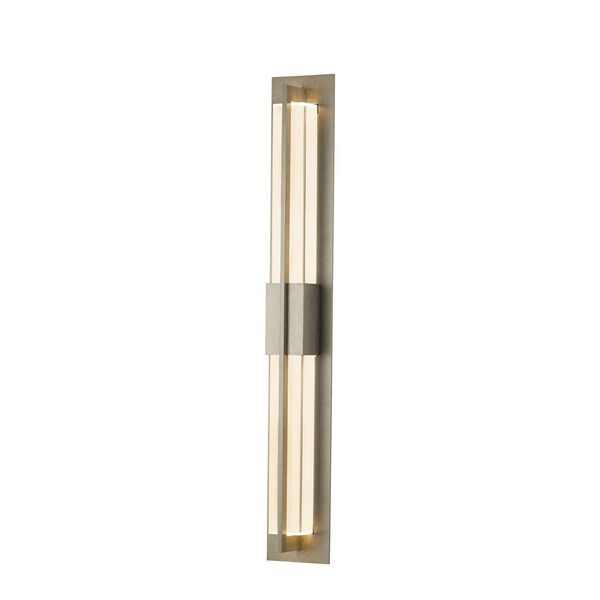 Double Axis Coastal Burnished Steel LED Outdoor Sconce, image 1
