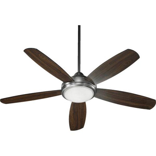 Colton Three-Light Antique Silver 52-Inch Ceiling Fan, image 1