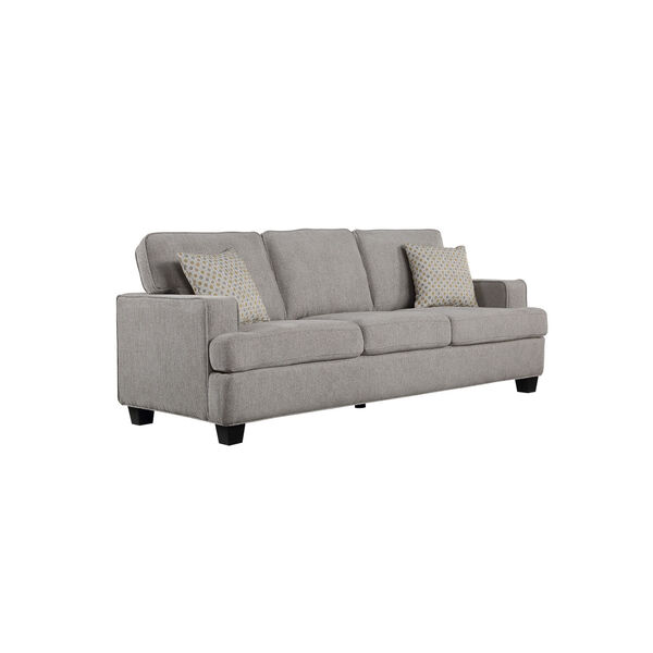 Linden Grey 86-Inch Sofa, image 1