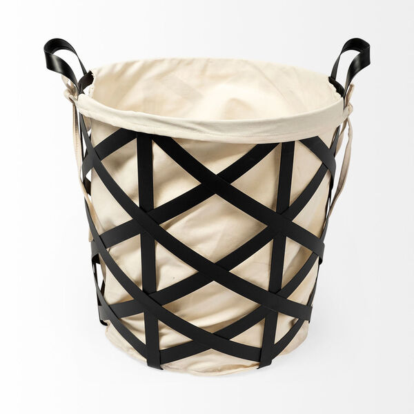 Liya Black Metal Basket, image 2