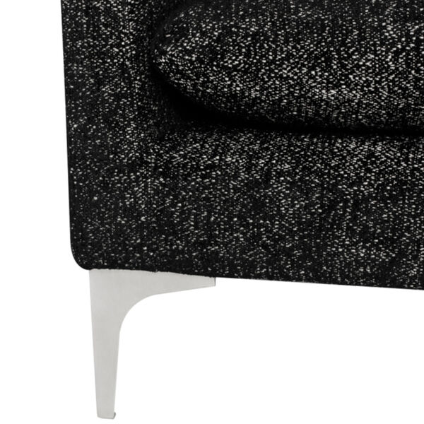 Anders Black and White Occasional Chair, image 4