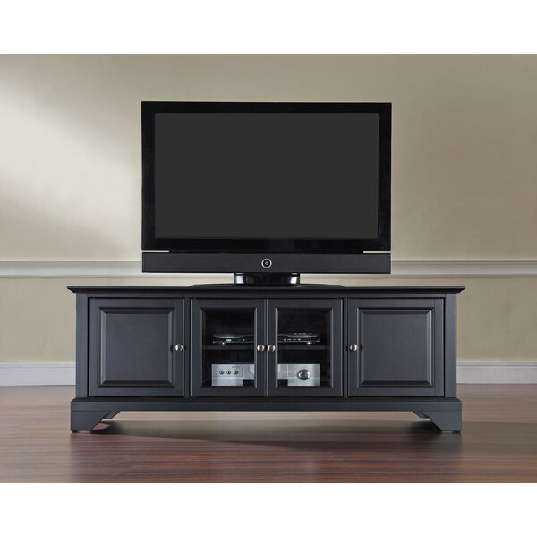LaFayette 60-Inch Low Profile TV Stand in Black Finish, image 3