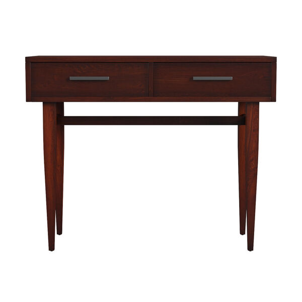 Lavery Dark Brown Console Table with Storage, image 3