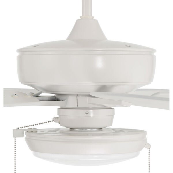 Super Pro White 60-Inch LED Ceiling Fan with Pan Light, image 3