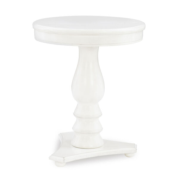 Lucy White Side Table, image 1