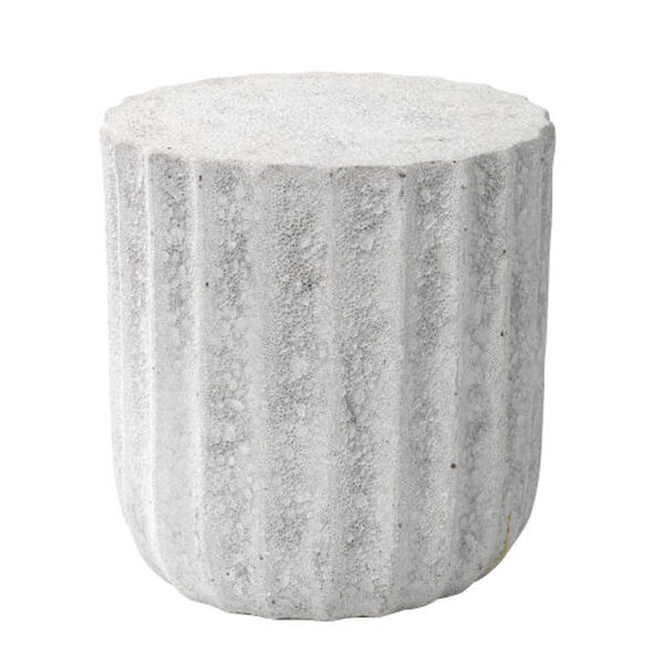 Jackson White Clay Side Table, image 1