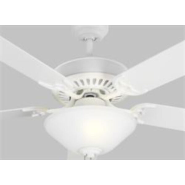Haven Matte White 52-Inch LED Ceiling Fan, image 5