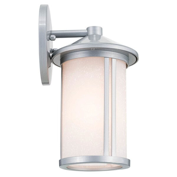 Lombard Brushed Aluminum One-Light Outdoor Small Wall Sconce, image 5