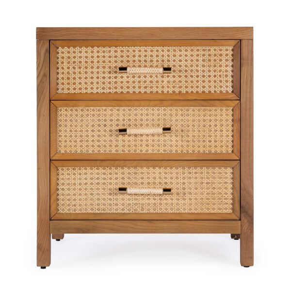 Mesa Natural Cane Chest with Three-Drawer, image 4