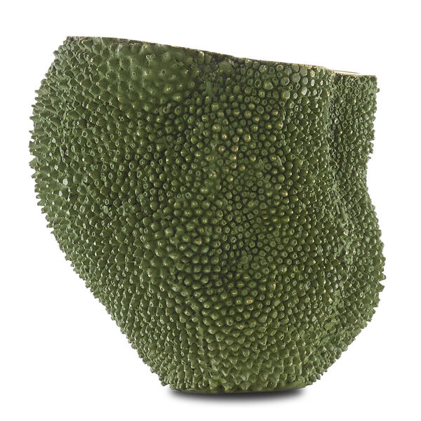 Green and Gold Medium Jackfruit Vase, image 2