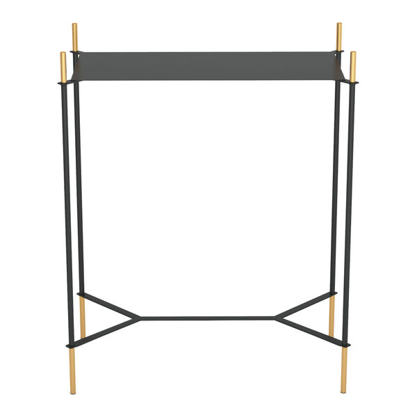 Austin Gold and Black Side Table, image 4