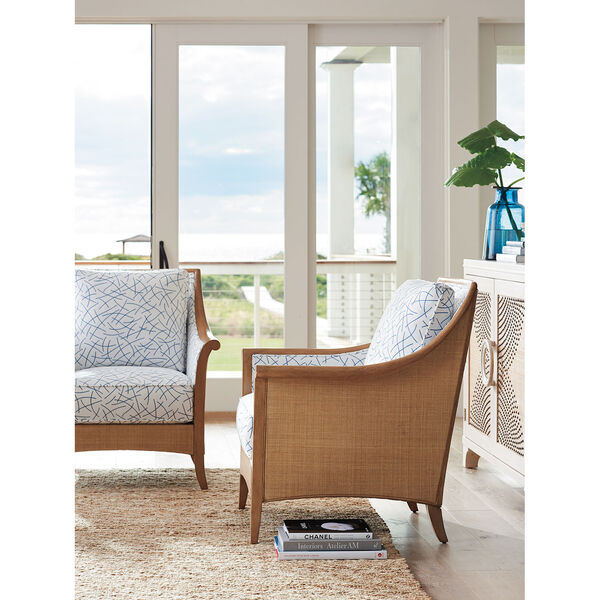 Upholstery White Nantucket Raffia Chair, image 3