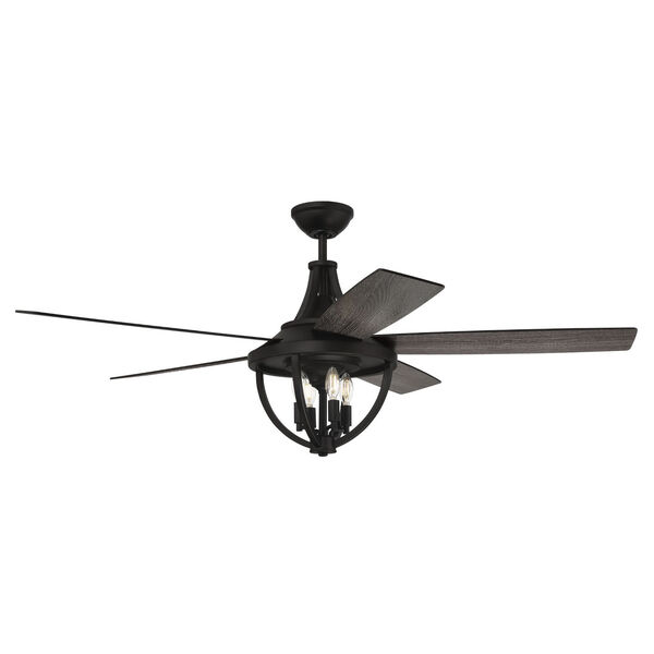 Nash Flat Black 56-Inch LED Ceiling Fan, image 3