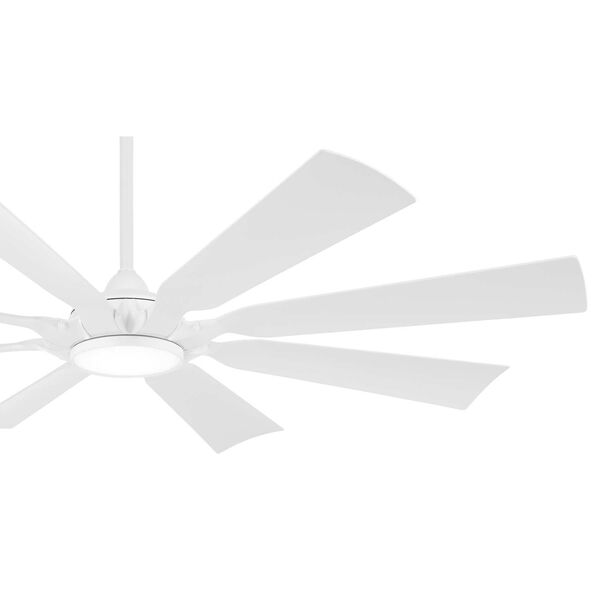 Future Flat White 65-Inch Outdoor Ceiling Fan, image 4