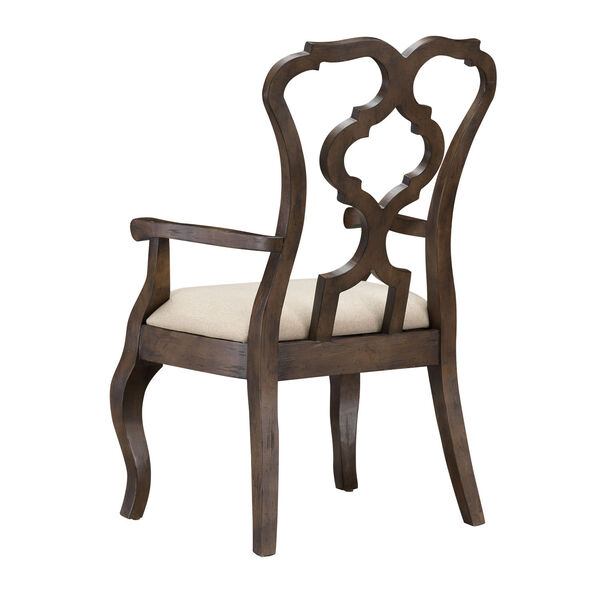 Chateau Brown Upholstered Dining Arm Chair, Set of 2, image 3