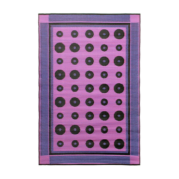 Dots 4 x 6 Floor Mat Berry, image 2