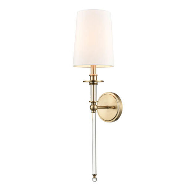Lyndale Modern Gold One-Light Wall Sconce, image 1