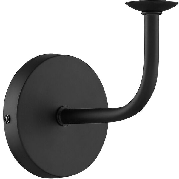 Bailey Matte Black Five-Inch One-Light Wall Sconce, image 4