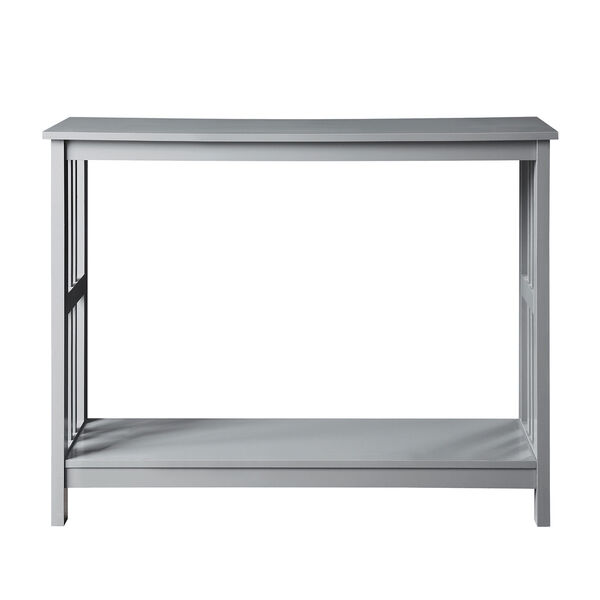 Mission Console Table in Gray, image 6