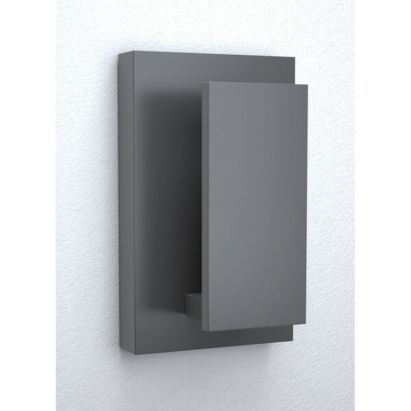 Nate Graphite 4-Inch LED Outdoor Wall Sconce, image 3