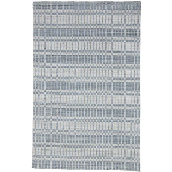 Odell Blue Gray Ivory Rectangular 3 Ft. 6 In. x 5 Ft. 6 In. Area Rug, image 1