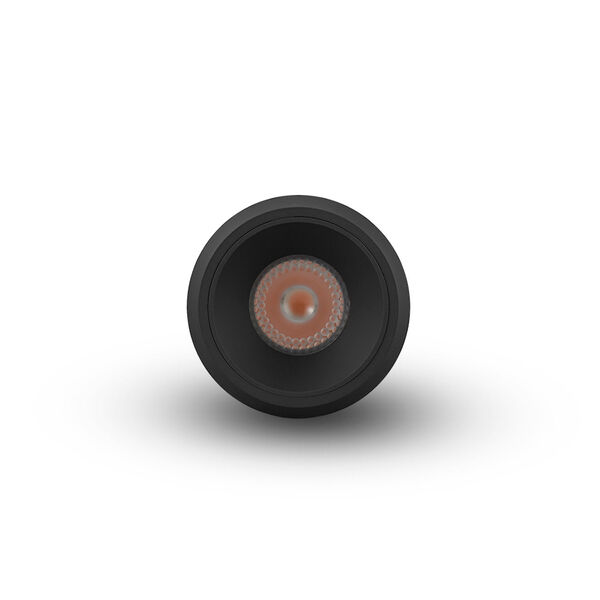 Node Black 20W Round LED Flush Mounted Downlight, image 4