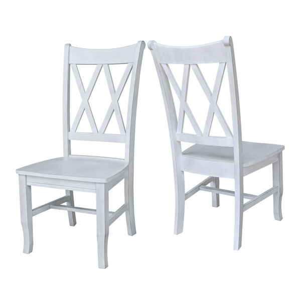 Double XX Antique Chalk Chair, Set of Two, image 5