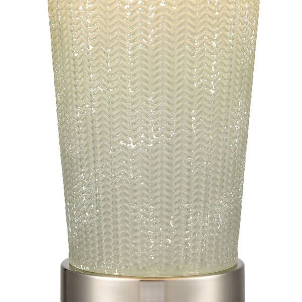 Prosper Salted Seafoam and Satin Nickel One-Light Table Lamp, image 4