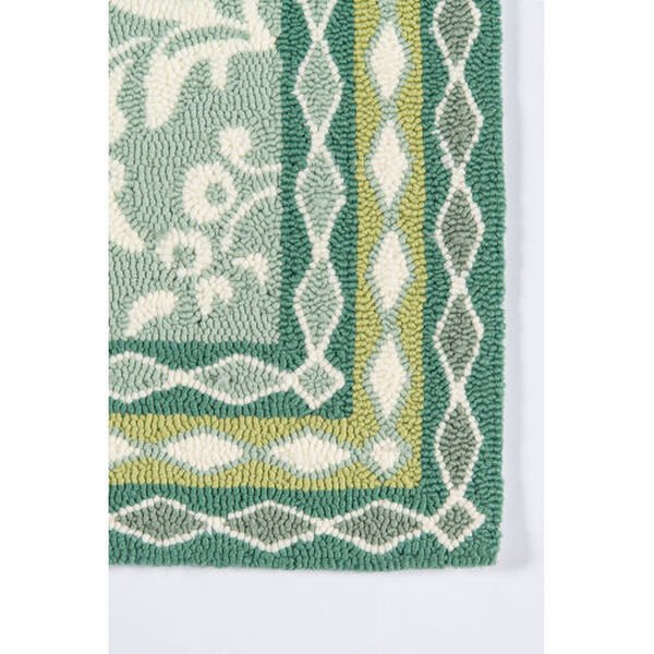 Under A Loggia Green Rectangular: 3 Ft. 9 In. x 5 Ft. 9 In. Rug, image 4
