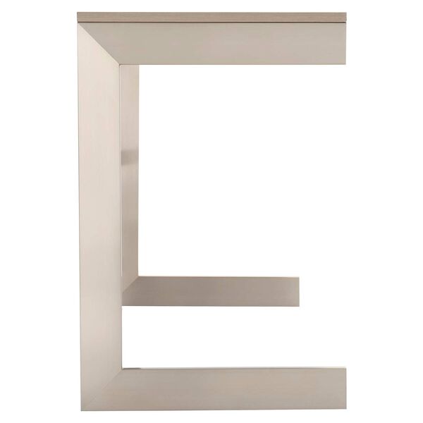 Axiom Natural and Stainless Steel Console Table, image 4