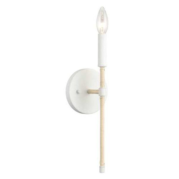 Breezeway White Coral One-Light Wall Sconce, image 1