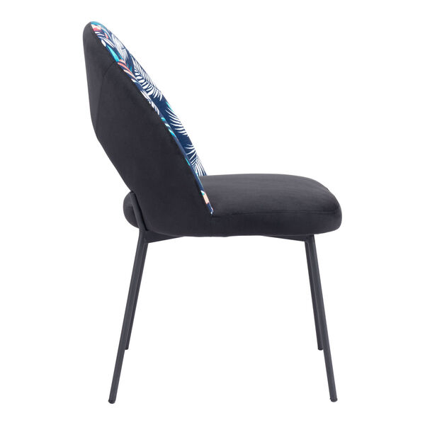 Merion Matte Black Dining Chair, image 2
