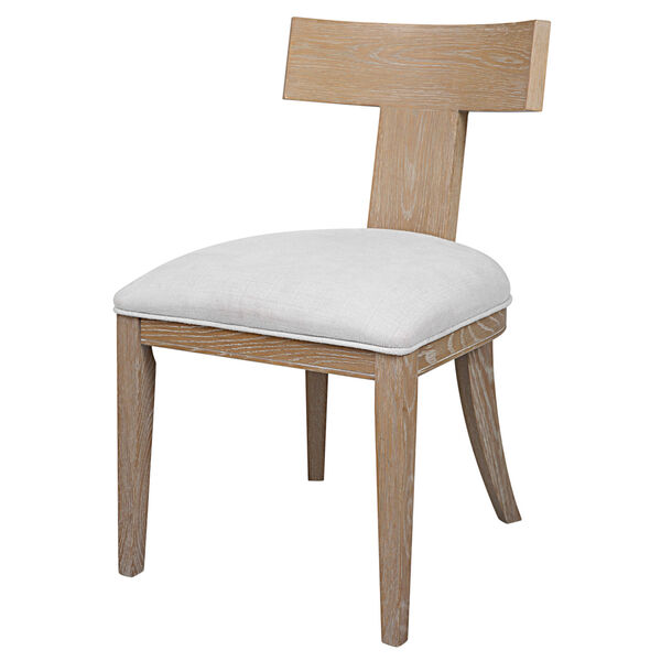 Idris Natural Oak Armless Chair, image 3