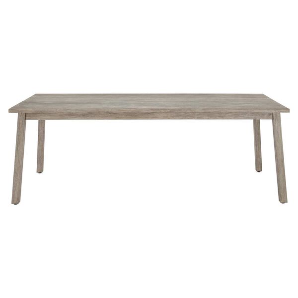 Antibes Weathered Teak Outdoor Dining Table, image 1