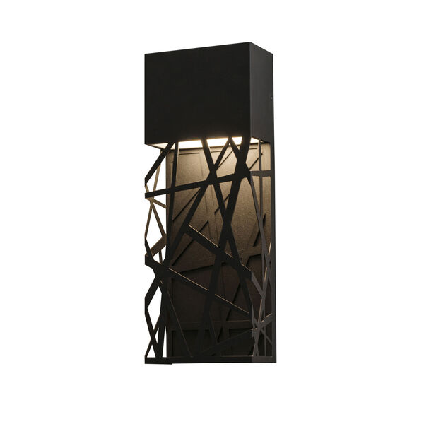 Boon Black 16-Inch LED ADA Compliant Outdoor Wall Sconce, image 1
