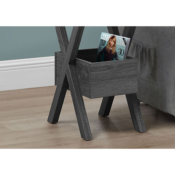 Gray End Table, image 3