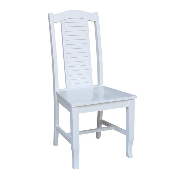 Seaside White Chair, Set of Two, image 4