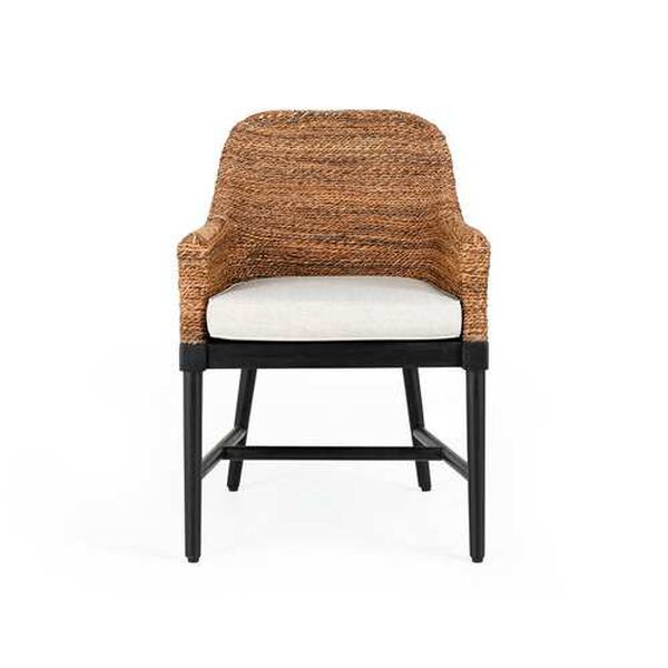 Charlotte Brown and Charcoal Arm Chair, image 1