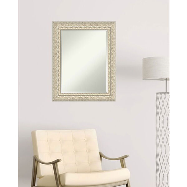 Fair Baroque Cream 24-Inch Wall Mirror, image 4