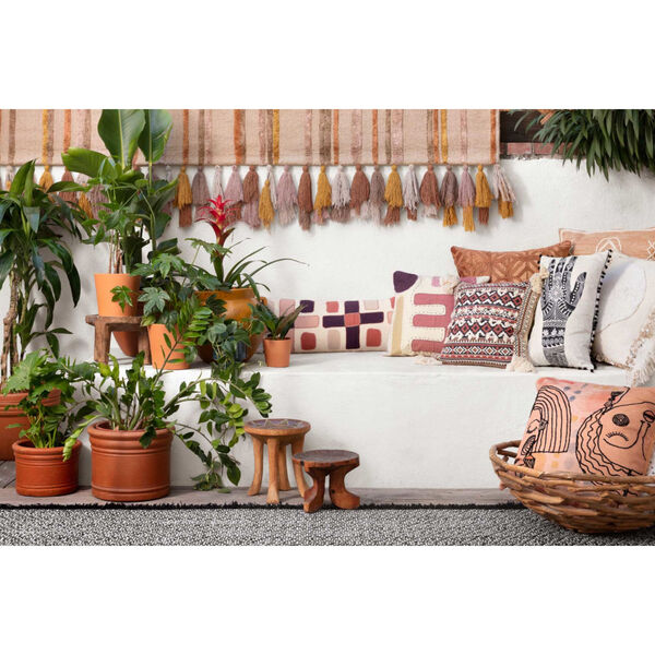 Justina Blakeney Jamila Oatmeal and Santa Fe Spice Rectangle: 2 Ft. 6 In. x 7 Ft. 6 In. Rug, image 3