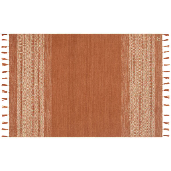 Crafted by Loloi Solano Rust Rectangle: 5 Ft. x 7 Ft. 6 In. Rug, image 1
