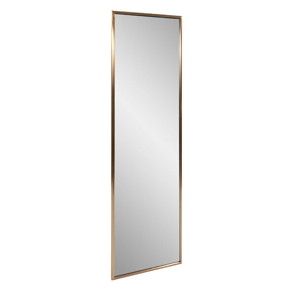Yorkville Brushed Brass Dressing Mirror, image 2