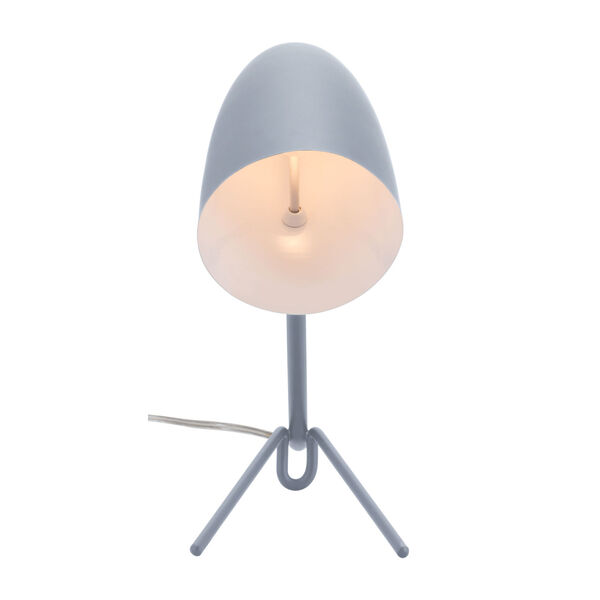 Jamison Matte Gray One-Light Desk Lamp, image 4