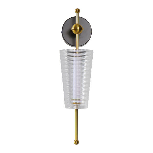 Toscana Oil Rubbed Bronze and Antique Brass LED Wall Sconce, image 6