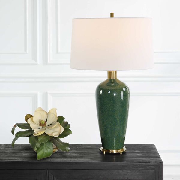 Verdell Mossy Green One-Light Table Lamp, image 2